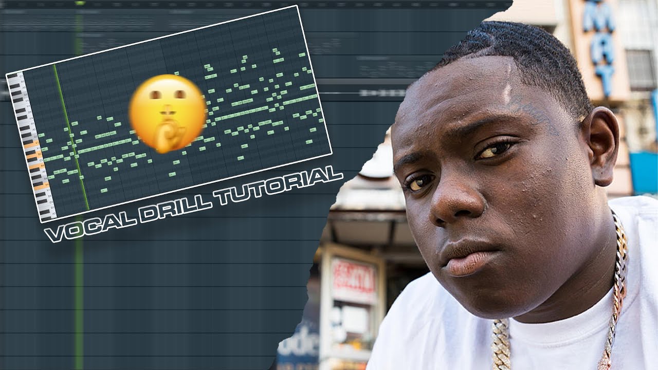 How To Make Vocal Drill Beats For Sheff G & Sleepy Hallow | NY Drill Tutorial 2021 | FL Studio 20