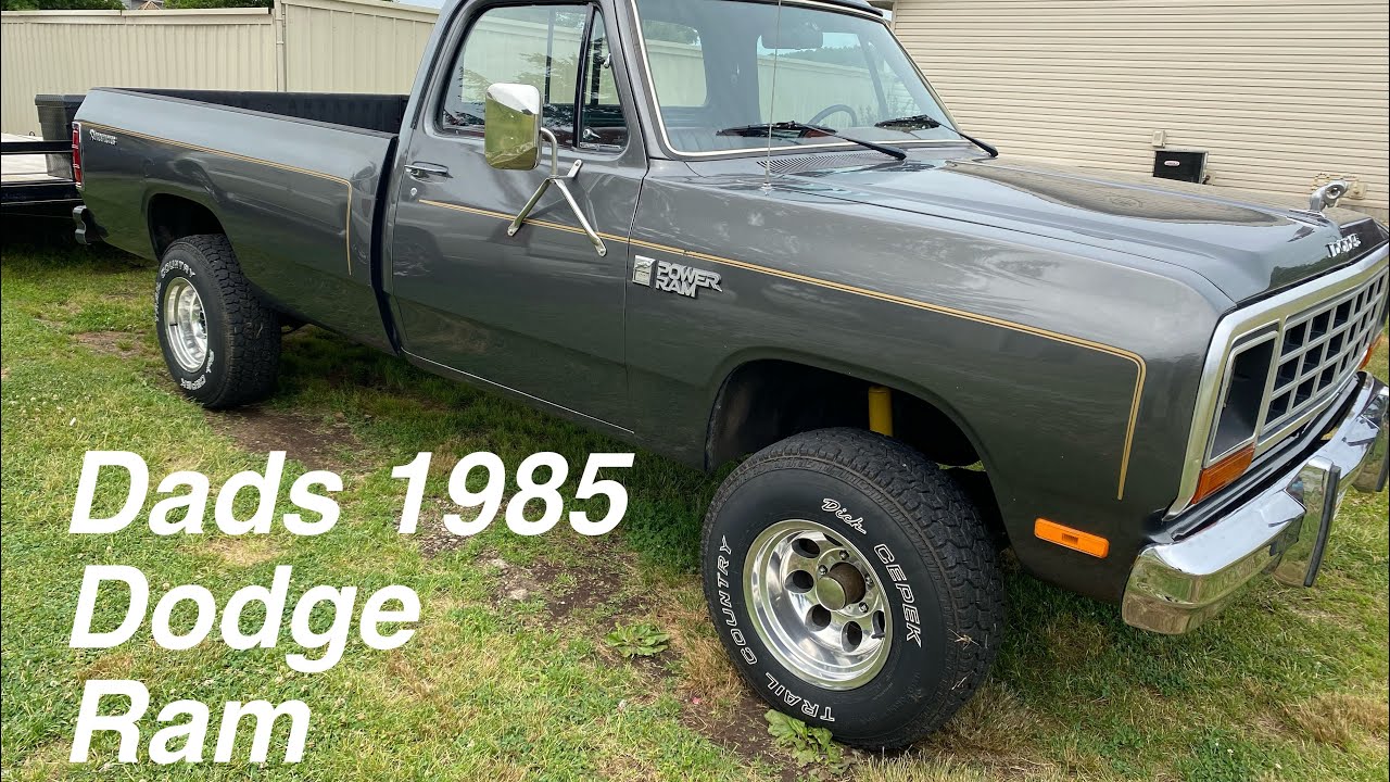 Dads 1985 dodge ram 100 very clean truck and he decided to sell it!🤦‍♂️