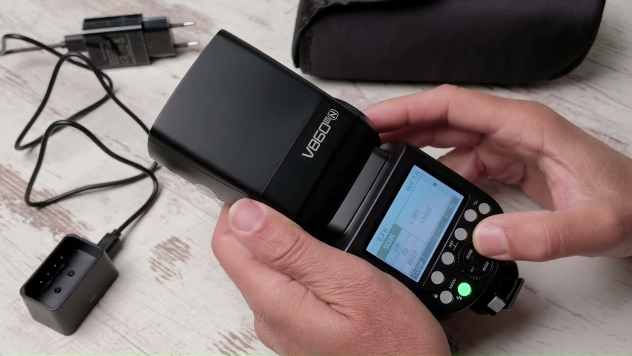 Nuevo video sobre Godox V860III Guia de uso con nuestro amigo @photomamp