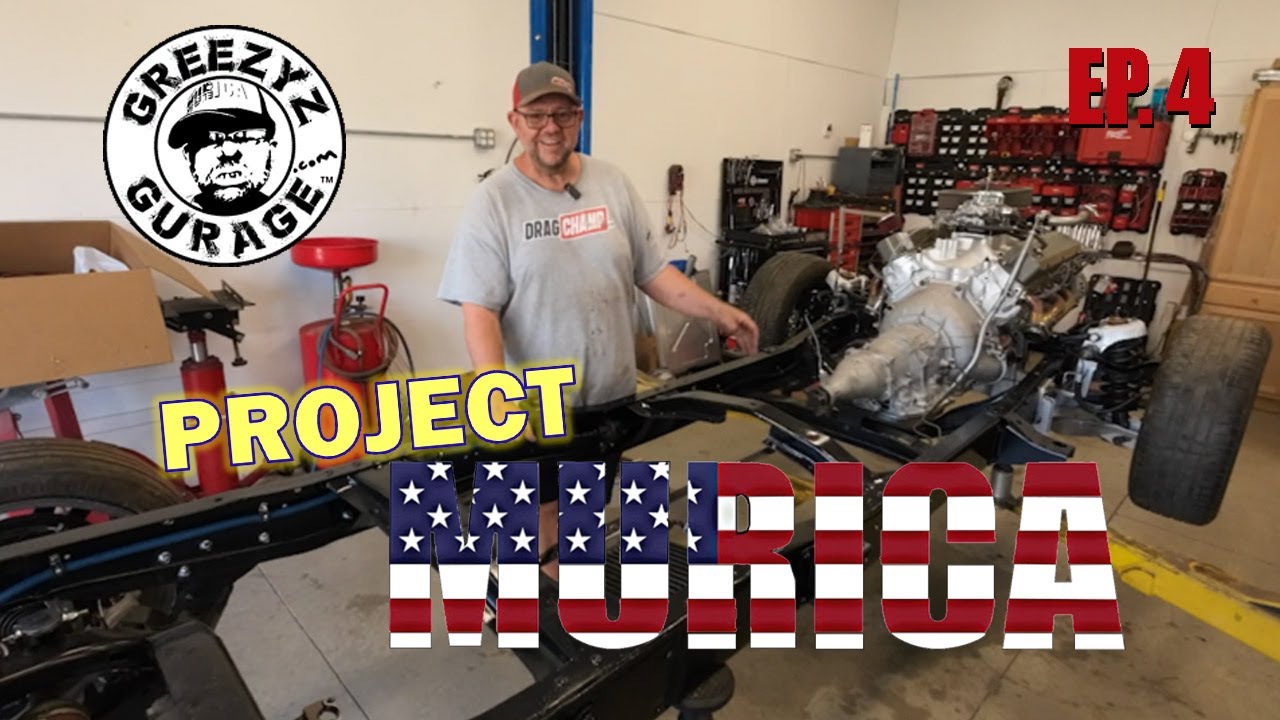 Secrets Revealed: Installing Crown Vic Outcast Autoworks/frame tour of 1964 F100 Build Episode 4
