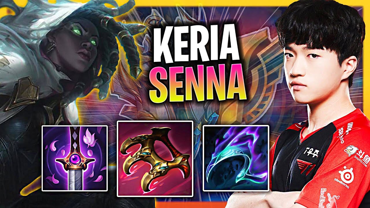 LEARN HOW TO PLAY SENNA SUPPORT LIKE A PRO! | T1 Keria Plays Senna Support vs Ashe!  Season 2024