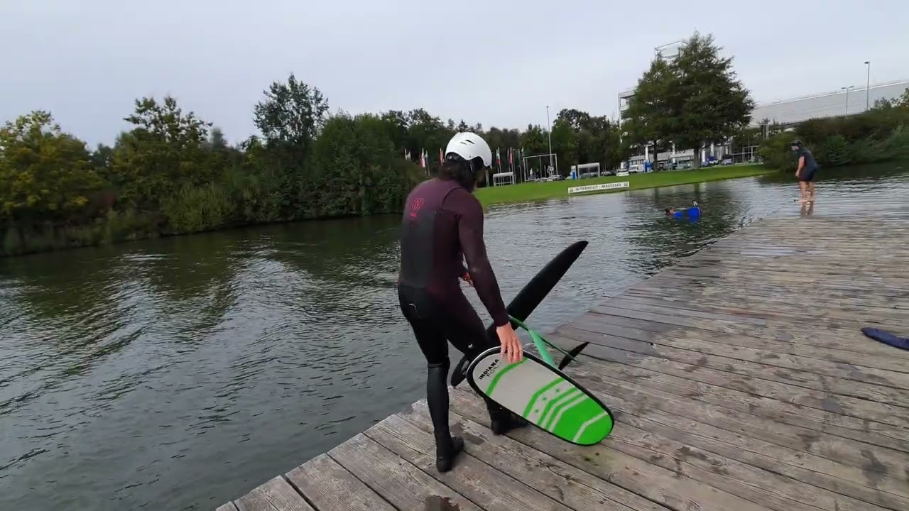 INTERBOOT 2024 - Pumpfoil auf dem Messesee mit Indiana 1396p