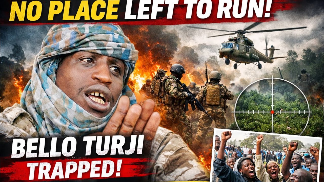 BREAKING ‼️ No Place Left to Run! BELLO TURJI and his allies | The Net Closed Faster Than Expected 