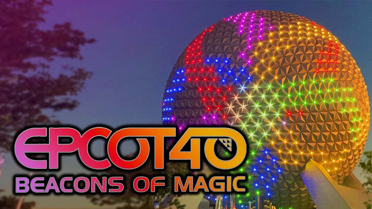 Full EPCOT 40th Anniversary Beacons of Magic Show