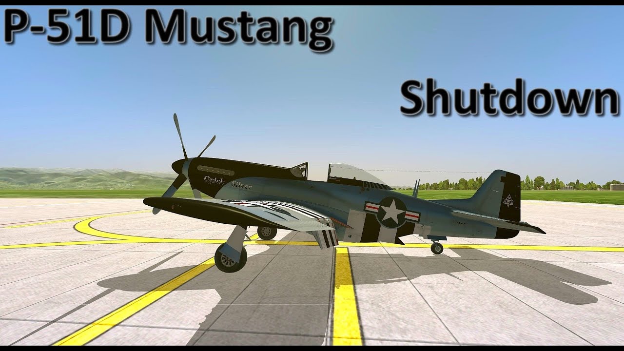 DCS: P-51D/TF-51D Mustang - Shutdown (Tutorial)