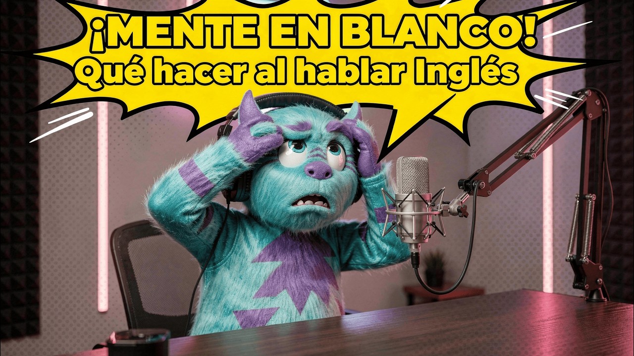 Podcast en Ingles Aprende Ingles Facil: Mente en Blanco al Hablar Inglés! A2 Speak English Naturally