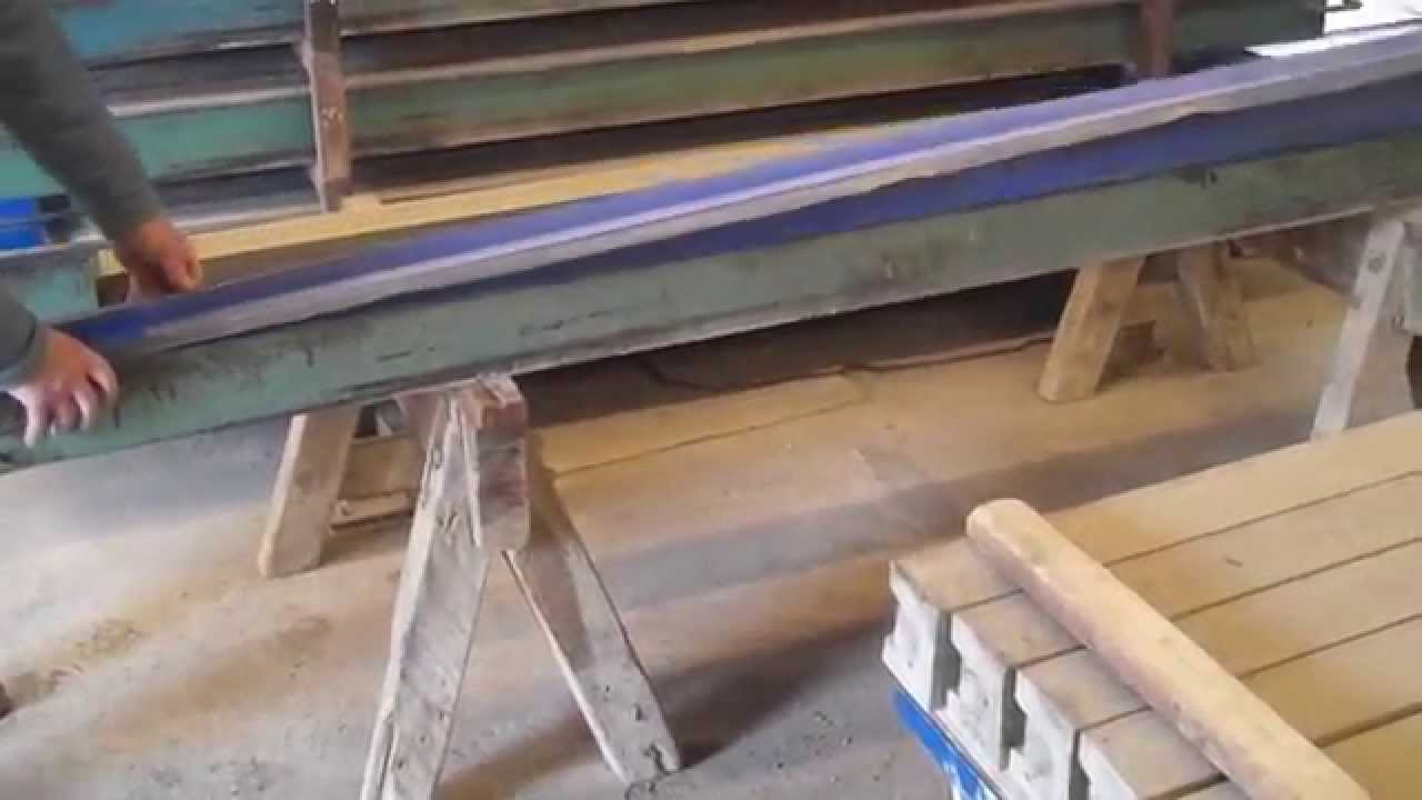 Demoulding Armcon Post Moulds