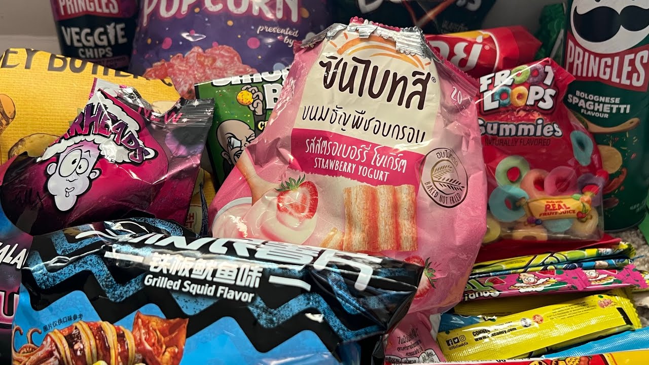 BUSSIN SNACKS ASMR Pt 1 W/ AceBKing