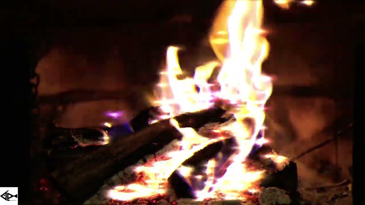 Chimenea | SONIDO RELAJANTE🔥  Fuego en la Cabaña del Bosque.