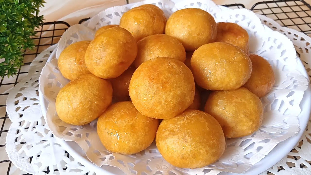 Cuma 4 bahan jadi cemilan yg Enak & murah meriah || NAAM UBI JALAR KUNING