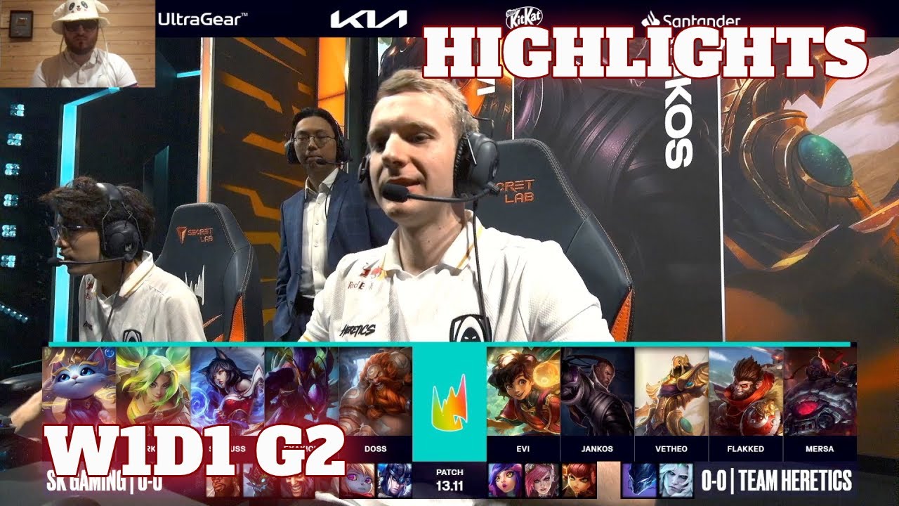SK vs TH - Highlights (ESS Reacts) | Week 1 Day 1 LEC Summer 2023 | SK Gaming vs Team Heretics W1D1