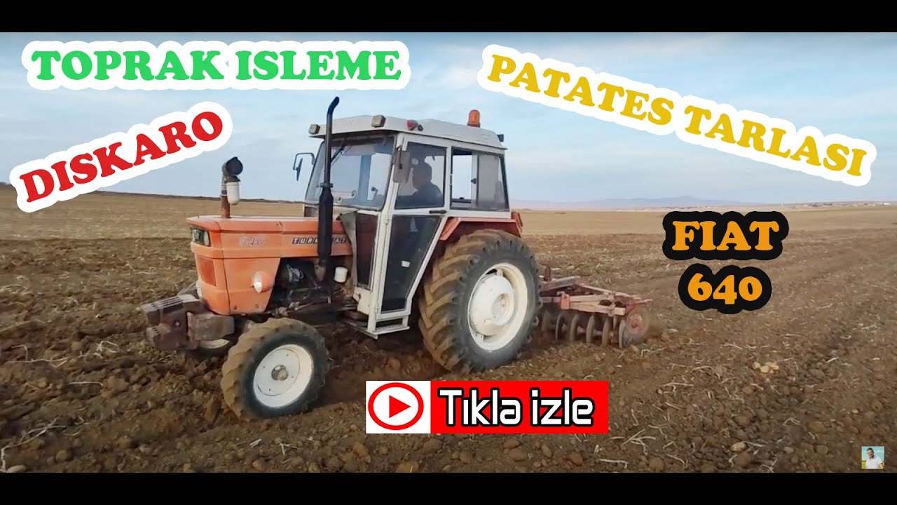 En Güzel Diskaro Çekimi. Diskaro Tarla İşlemesinde 10 Numara Bir Alet.