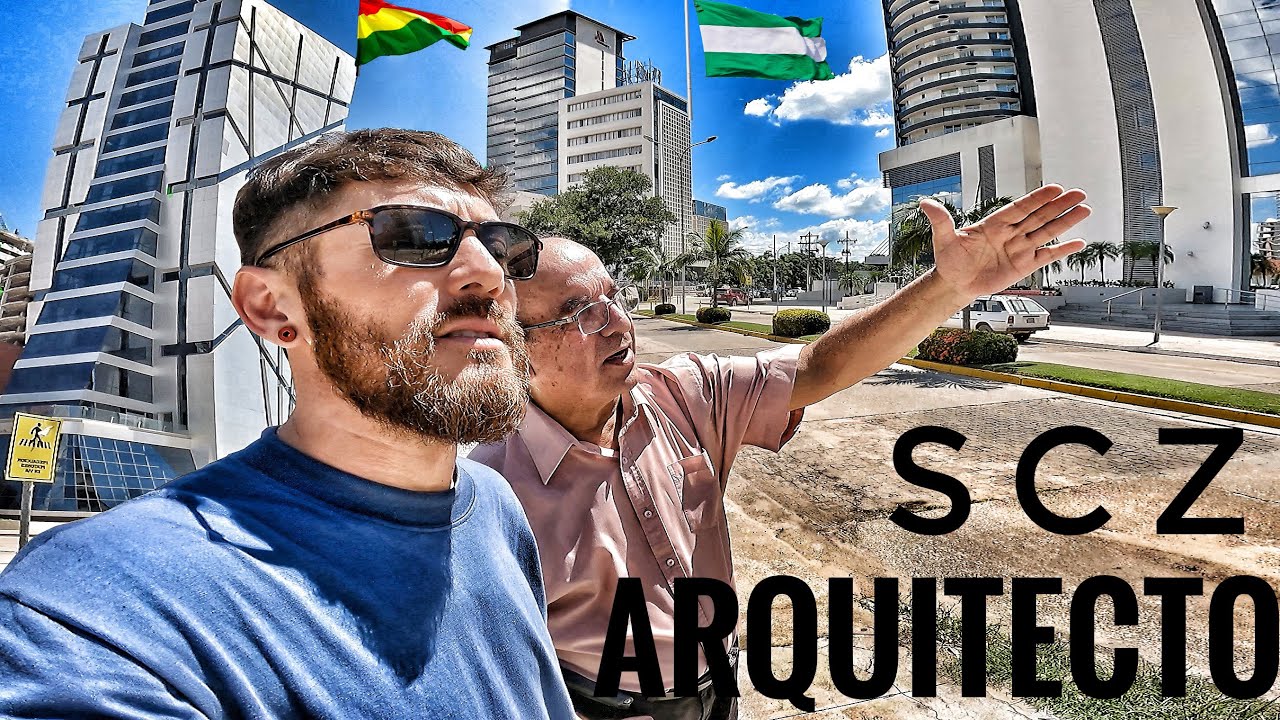ARQUITECTOS me llevan a RECORRER los barrios MÁS ELEGANTES de SANTA CRUZ 👉 BOLIVIA