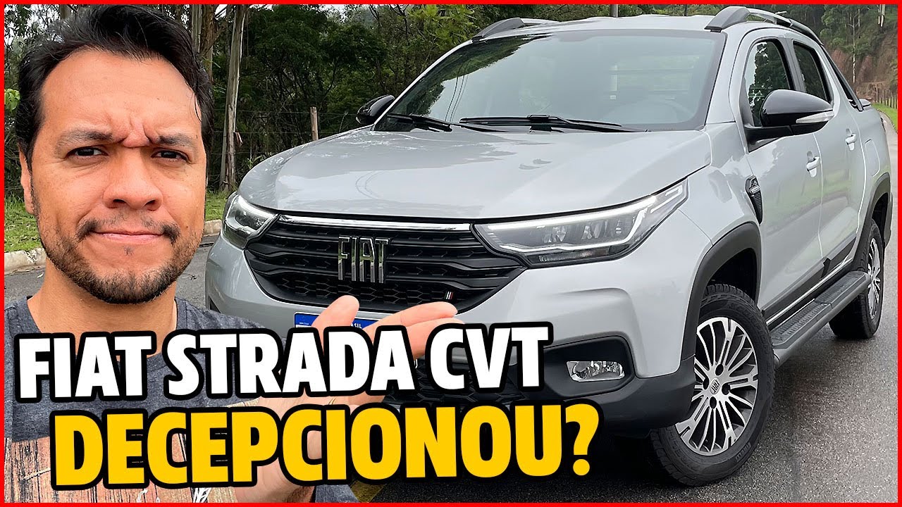 A NOVA FIAT STRADA RANCH 1.3 CVT &Eacute; UMA DECEP&Ccedil;&Atilde;O? TESTE + CONSUMO REAL COM GASOLINA