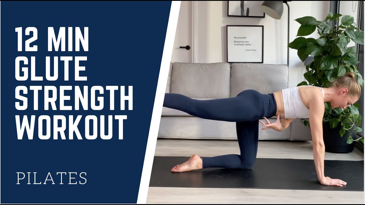 12 min Hip Stability + Glute Strengthening | Interval Pilates | Home workout