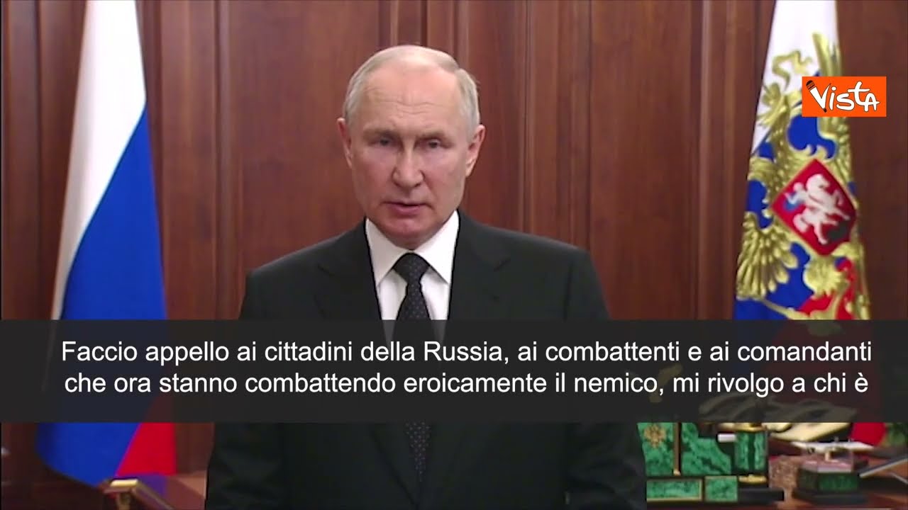 L'ira di Putin per la rivolta della Wagner: 
