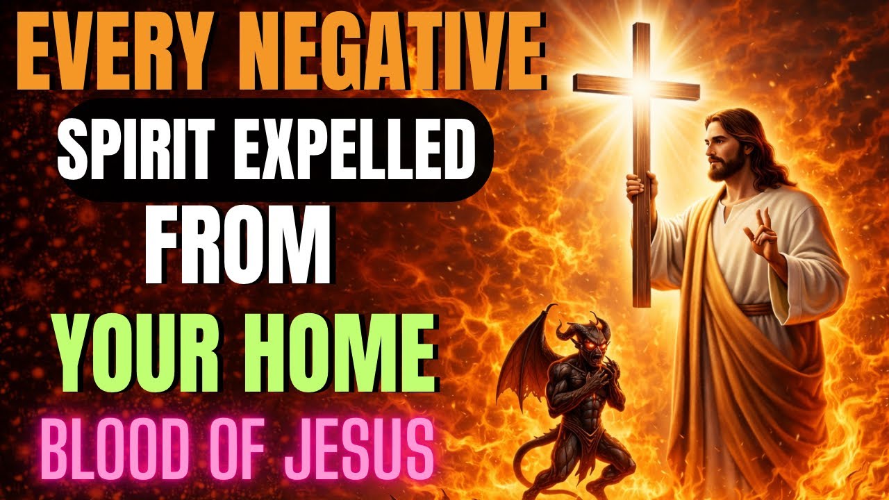 Let The Every Negative Spirit Must Leave Your Home Now | Blood Of Jesus Protection Prayer 
