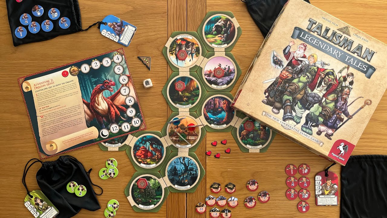 Playthrough - Talisman Legendary Tales Adventure 2 Chapter 1 