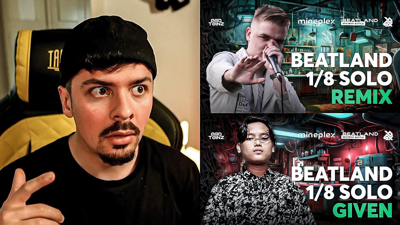 COLAPS REACTS | GIVEN vs. REMIX | Beatland Beatbox Battle 2023 | SOLO | 1-8 FINAL