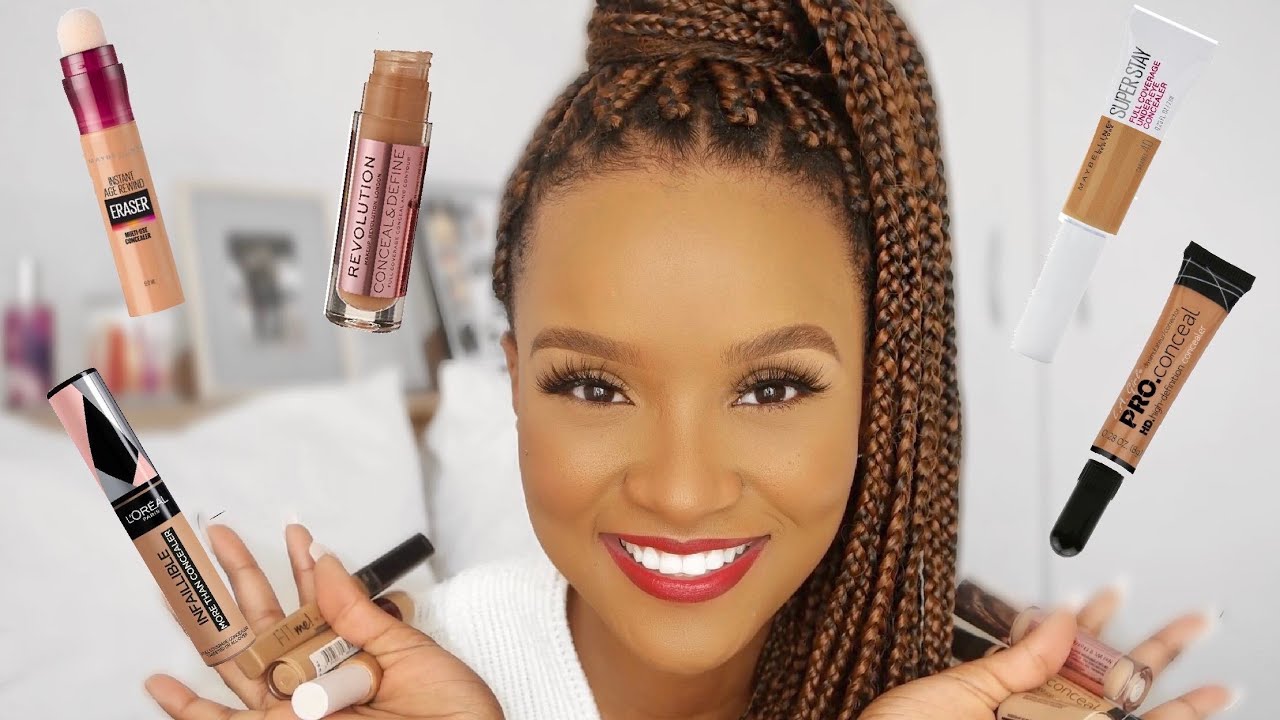 THE BEST DRUGSTORE CONCEALERS ON THE MARKET...PERIODT! 2020 | GOOSE KATAI