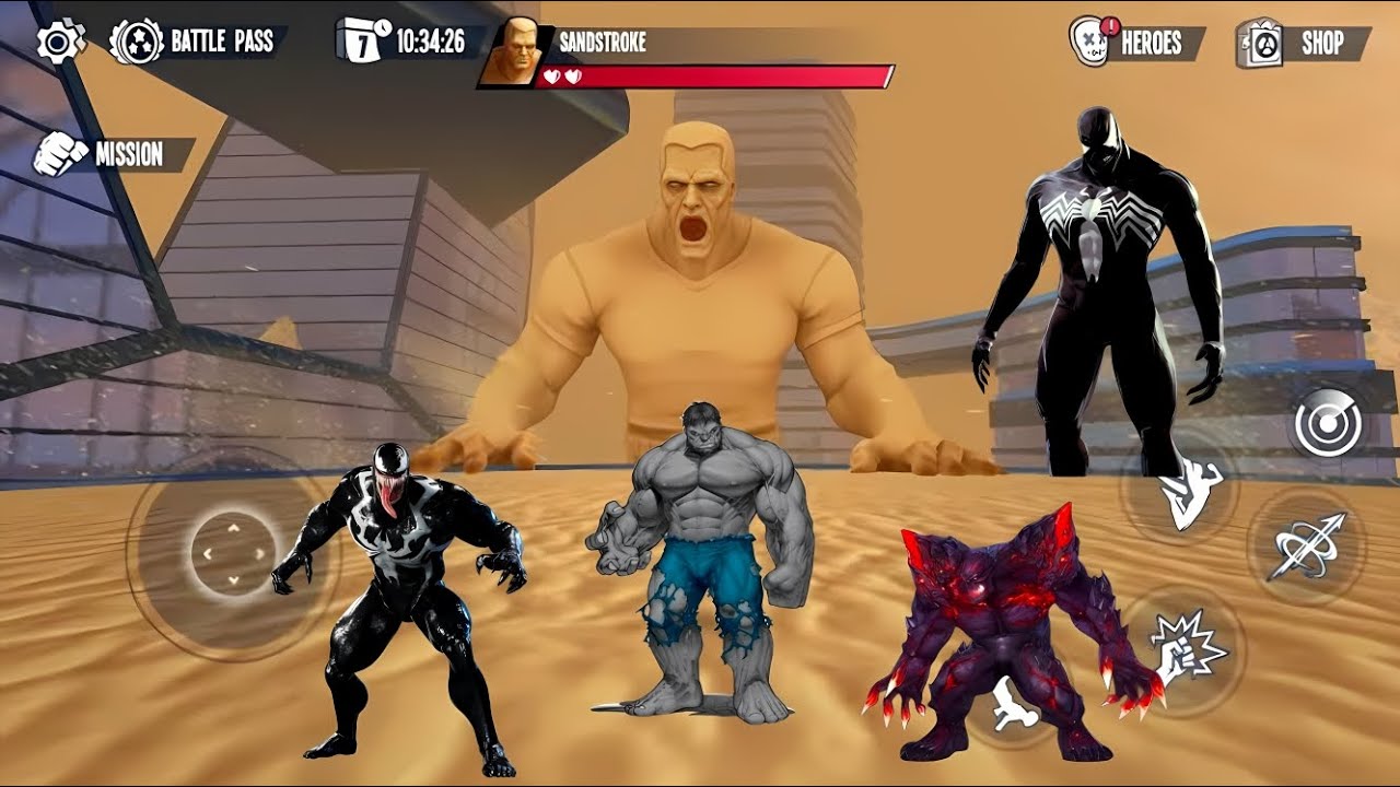 Spider Fighter 3: Action Game | Android Gameplay Walkthrough (1080P 60FPS)