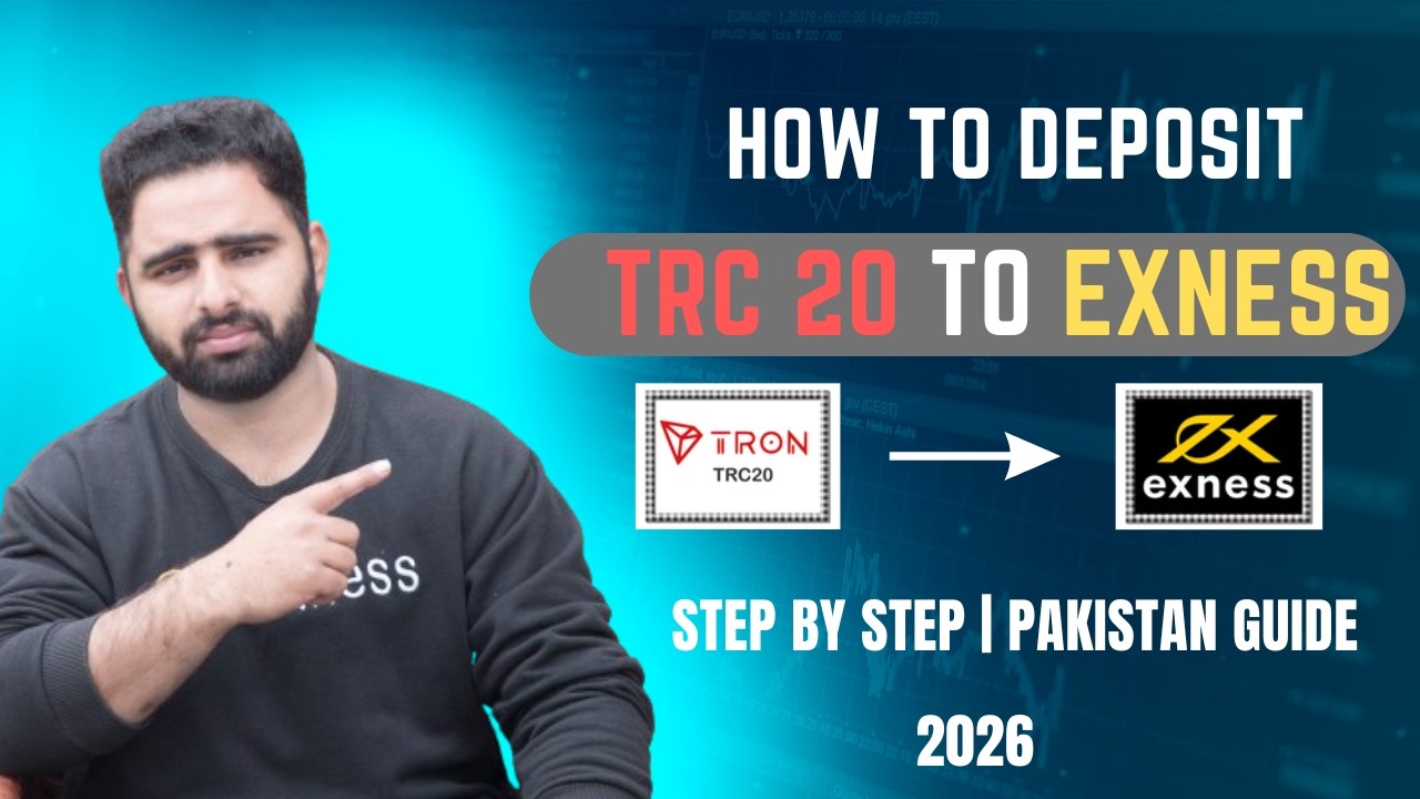 How to Deposit in Exness via TRC20 (USDT) | Easy Method 2026 | Exness Deposit Pakistan