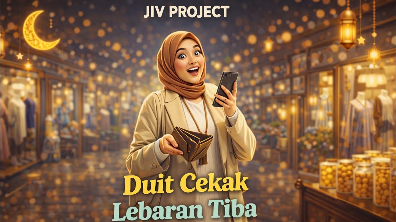 Duit Cekak Lebaran Tiba | Fun Jazz Groove Ramadan Song – JIV Project