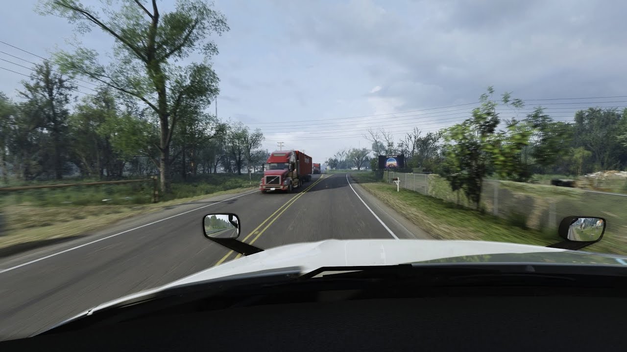 🌤ATS | Realistic Morning Drive | Project Ultimate Reshade v3🇺🇲 | PNG Spring | Ultra Graphics | 4K