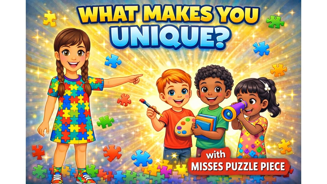 What Makes You Unique 🌟 | Autism Learning for Kids | Misses Puzzle Piece