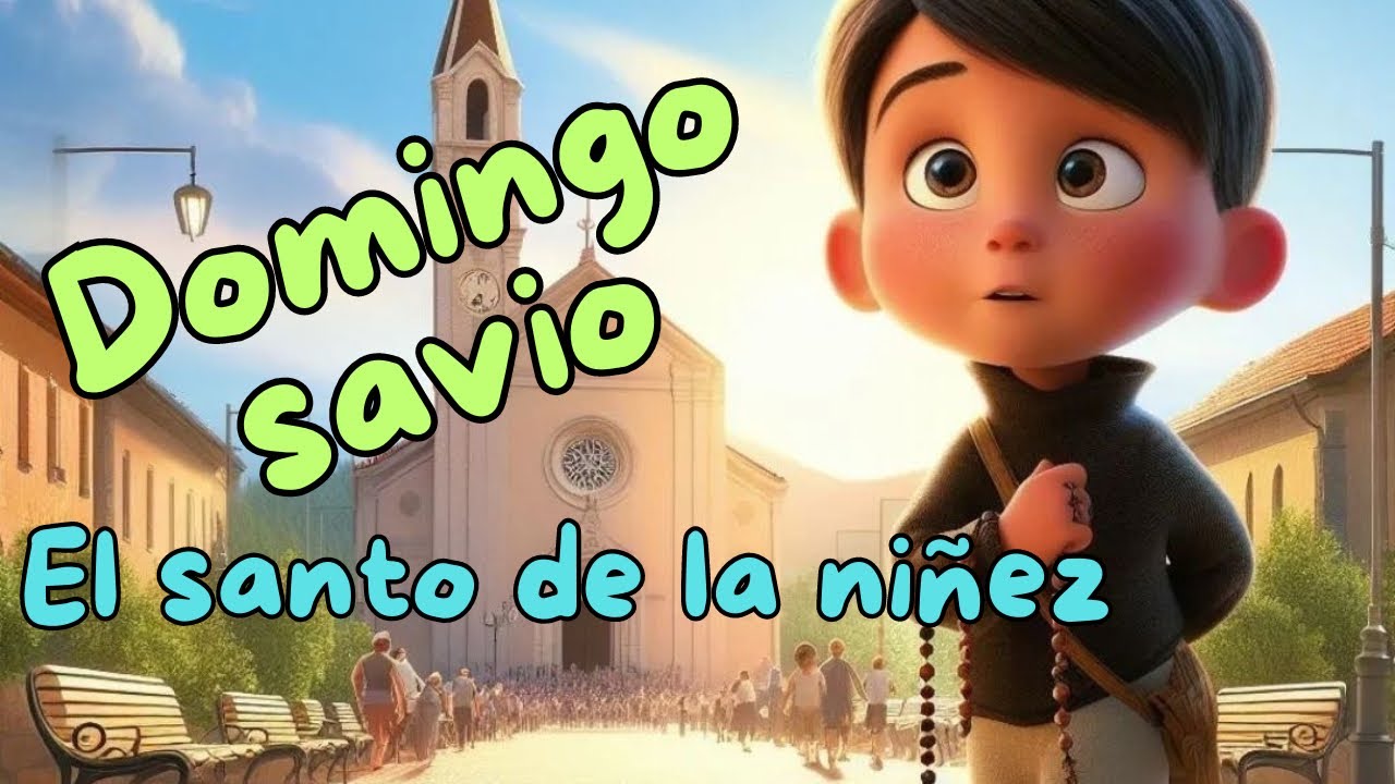 SANTO DOMINGO SAVIO YA LO CONOCES #catecismo #explicaciónparaniñosylafamilia #DOMINGOSABIO #santos