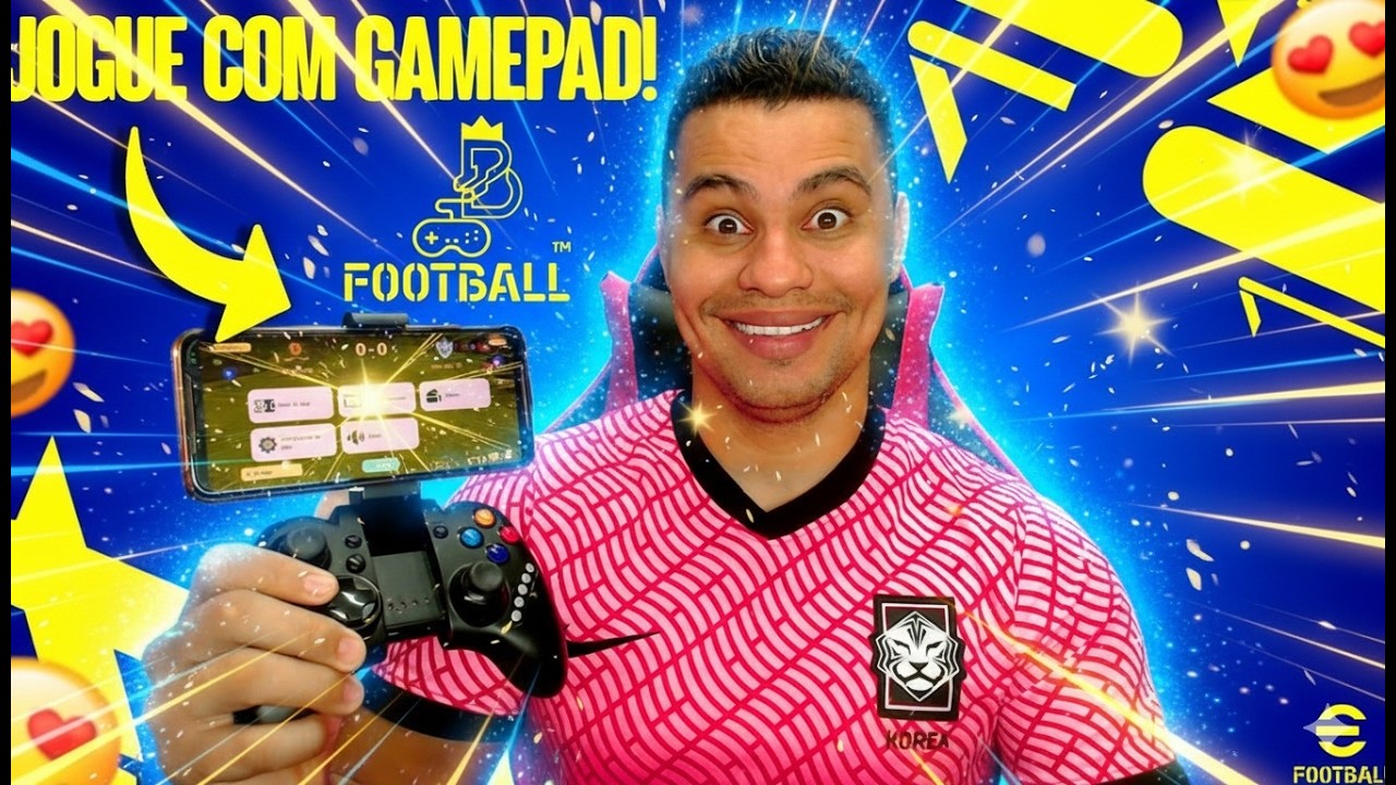 10 JOYSTICK BARATO! Controle para jogar eFootball 2026 Mobile!