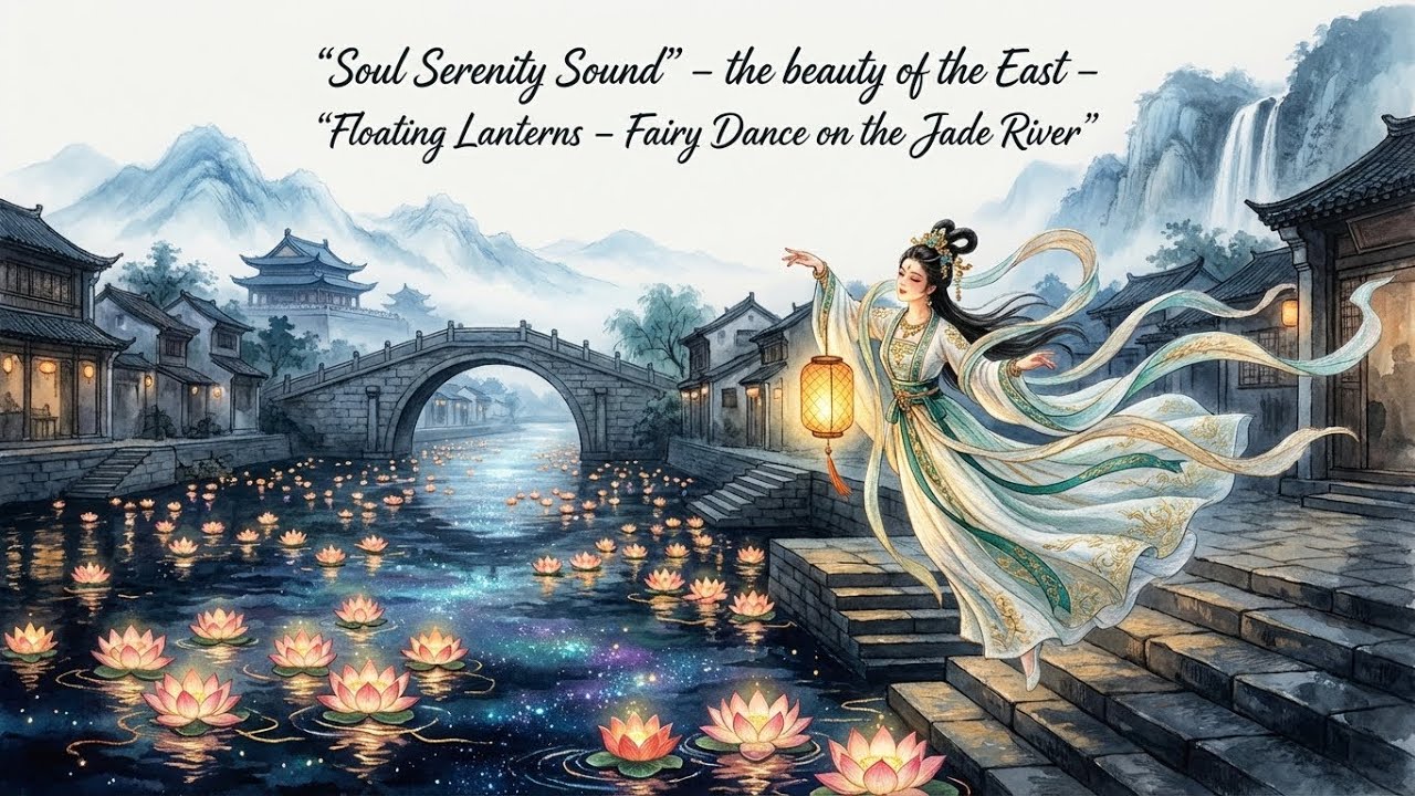 “Soul Serenity Sound” – the beauty of the East – “Floating Lanterns – Fairy Dance on the Jade River”