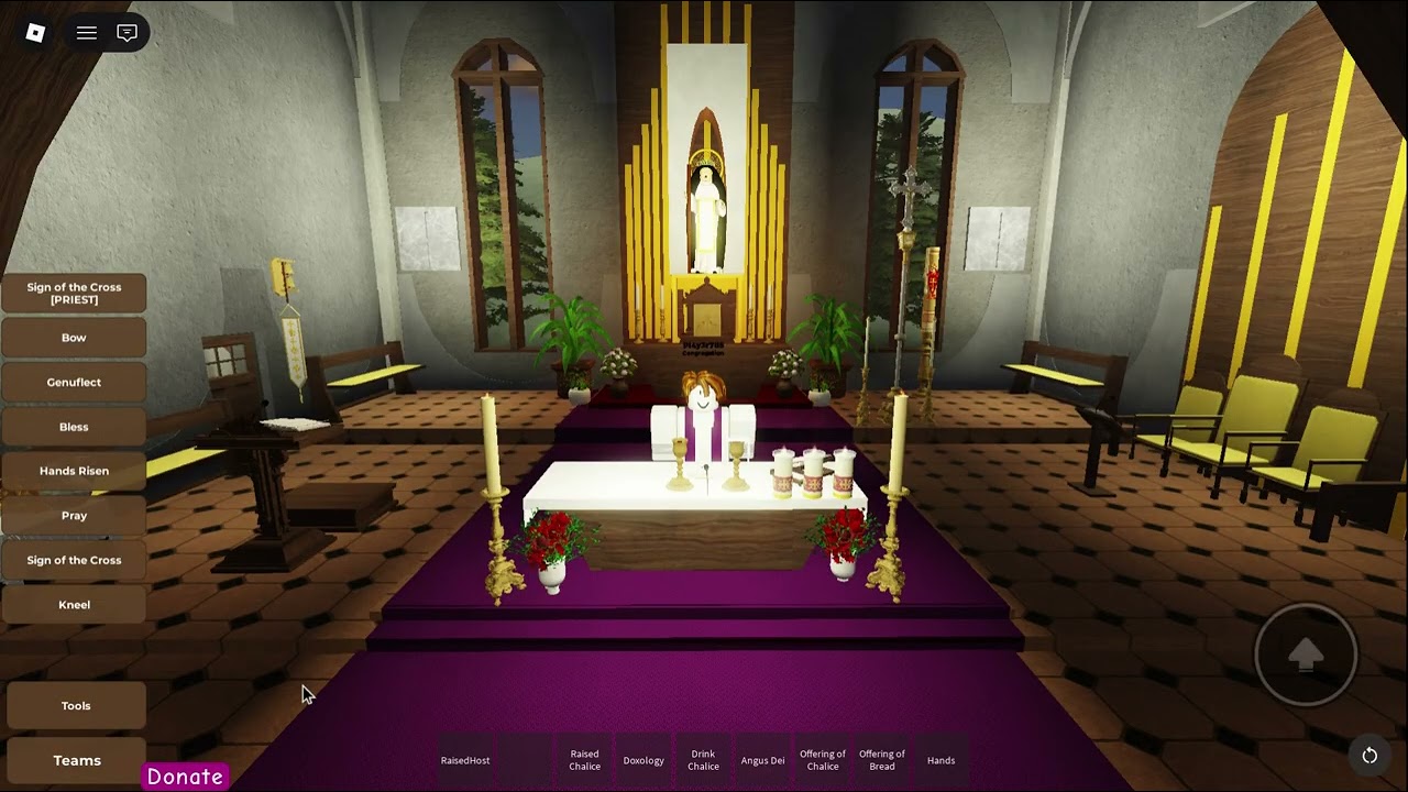 11AM Thursday Live Mass Today 3/12/26 (Simulated in Roblox)