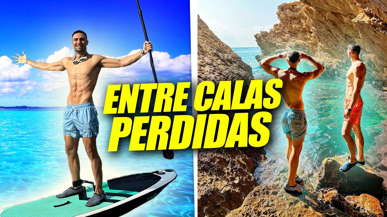 Descubrimos 2 Calas OCULTAS en Benidorm (mi primera vez en Paddle Surf)