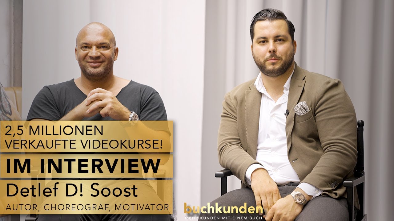 2,5 Millionen Verk&auml;ufe! - Bestseller Buchautor Detlef D! Soost bei unserem Mastermind Event