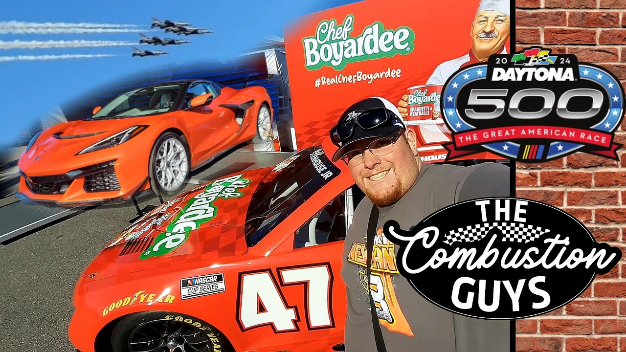 A Day at the Daytona Midway! Daytona 500 Displays & Sponsors with TheCombustionGuys