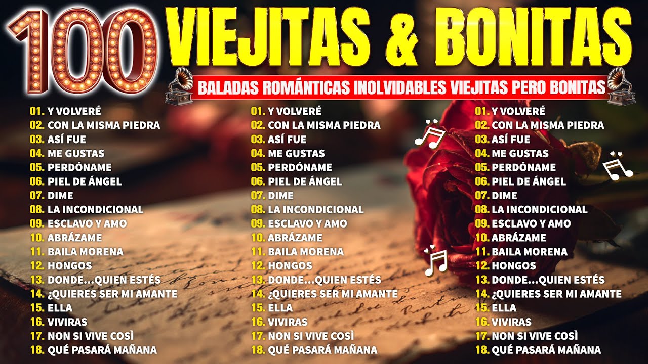 Las Mejores Canciones Románticas del Ayer | Baladas Eternas | Mix Viejitas Pero Bonitas