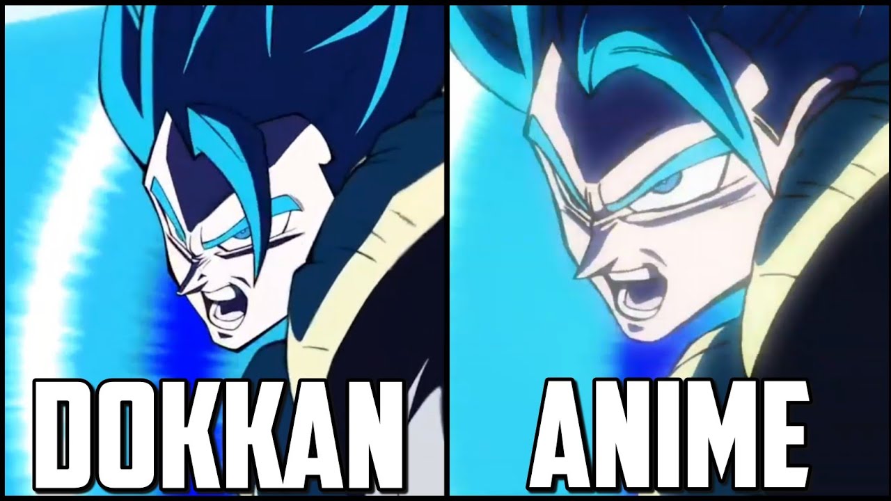 DOKKAN BATTLE VS ANIME : LR GOGETA BLUE | Dokkan Battle JP