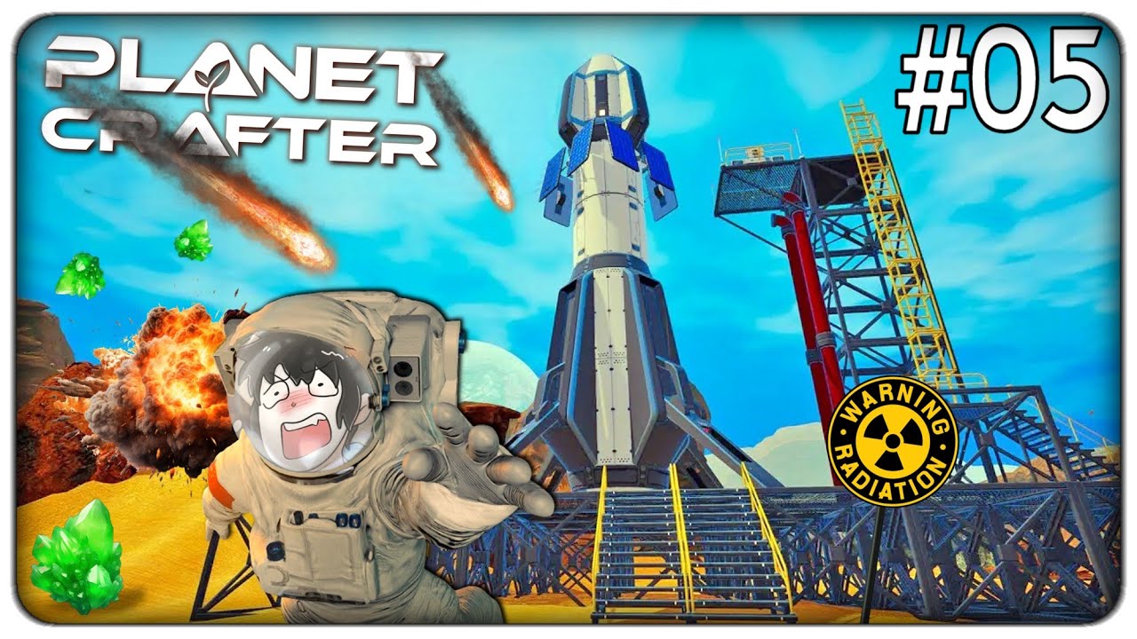 LANCIAMO RAZZI NELLO SPAZIO PER ATTIRARE METEORE PIENE D'URANIO RADIOATTIVO | Planet Crafter - ep.05