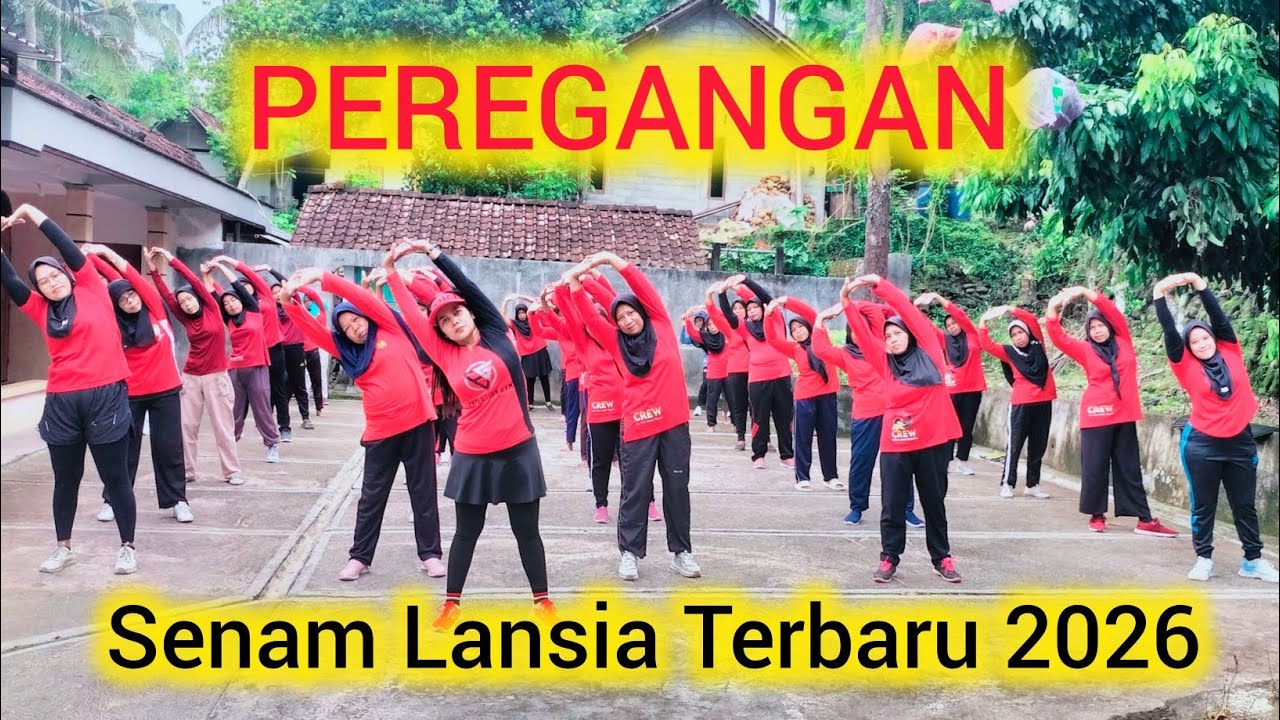 SENAM PEREGANGAN LANSIA TERBARU 2026 //SENAM TERA //FINA KREASI 