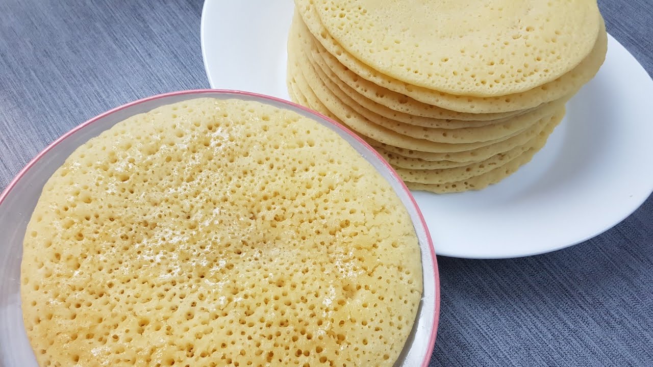 Recette de crêpes à mille trou BAGHRIR