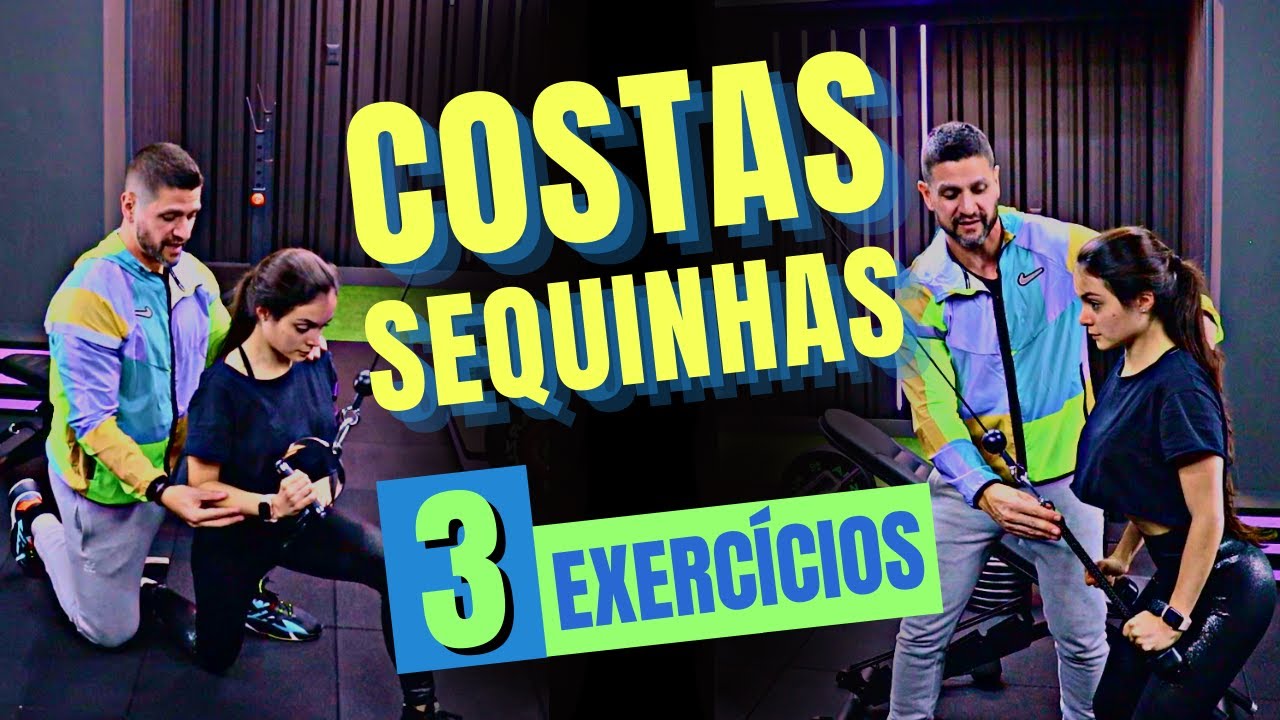 3 exercícios para COSTAS DEFINIDAS - Como ter costas sequinhas