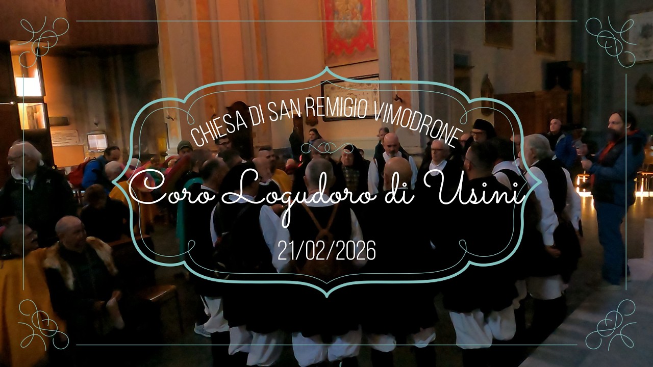 Sardegna e tradizioni - Coro Logudoro di Usini - Chiesa do San Remigio - Vimodrone