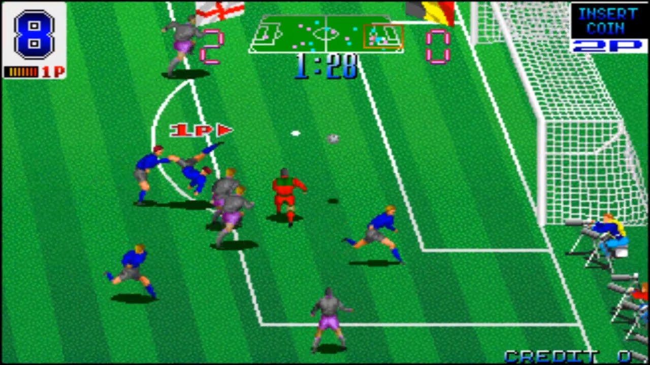 Euro Champ 92 TAITO ⚽️ World Record 🏆 Euro Football Champ