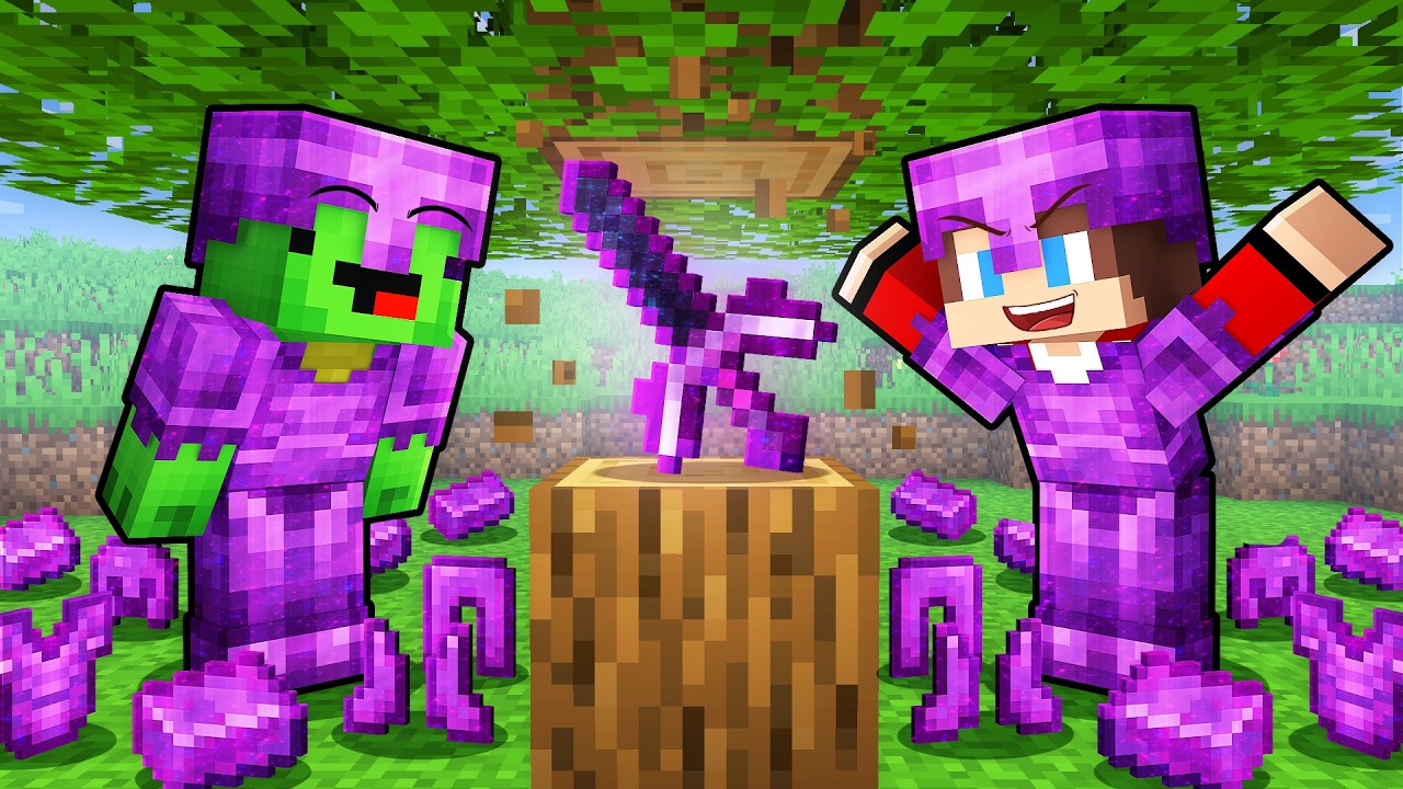 Mikey and JJ: Every Drop Is Immortal in Minecraft (Maizen)