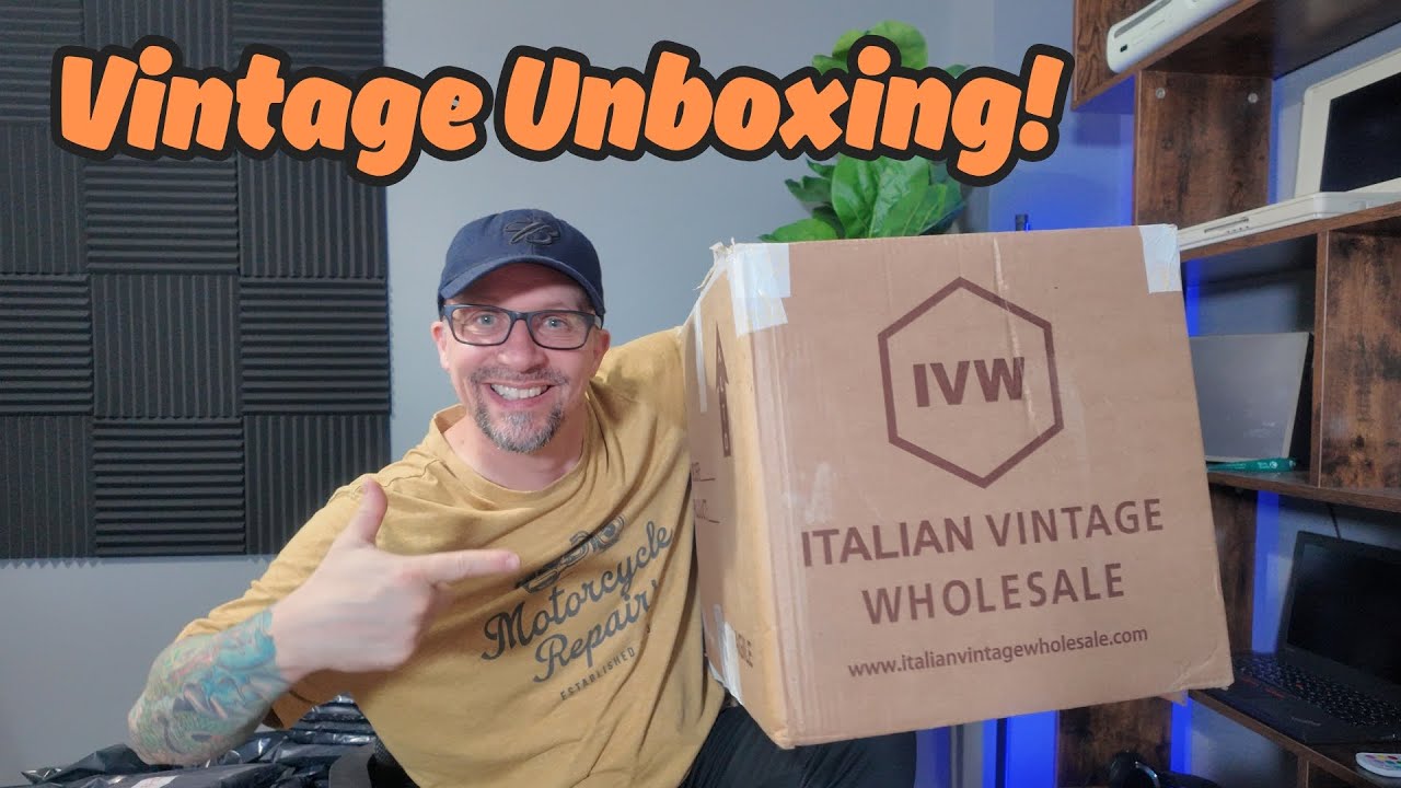 Unboxing 10kg of Rare Italian Vintage Knitwear &ndash; 60s to Y2K!