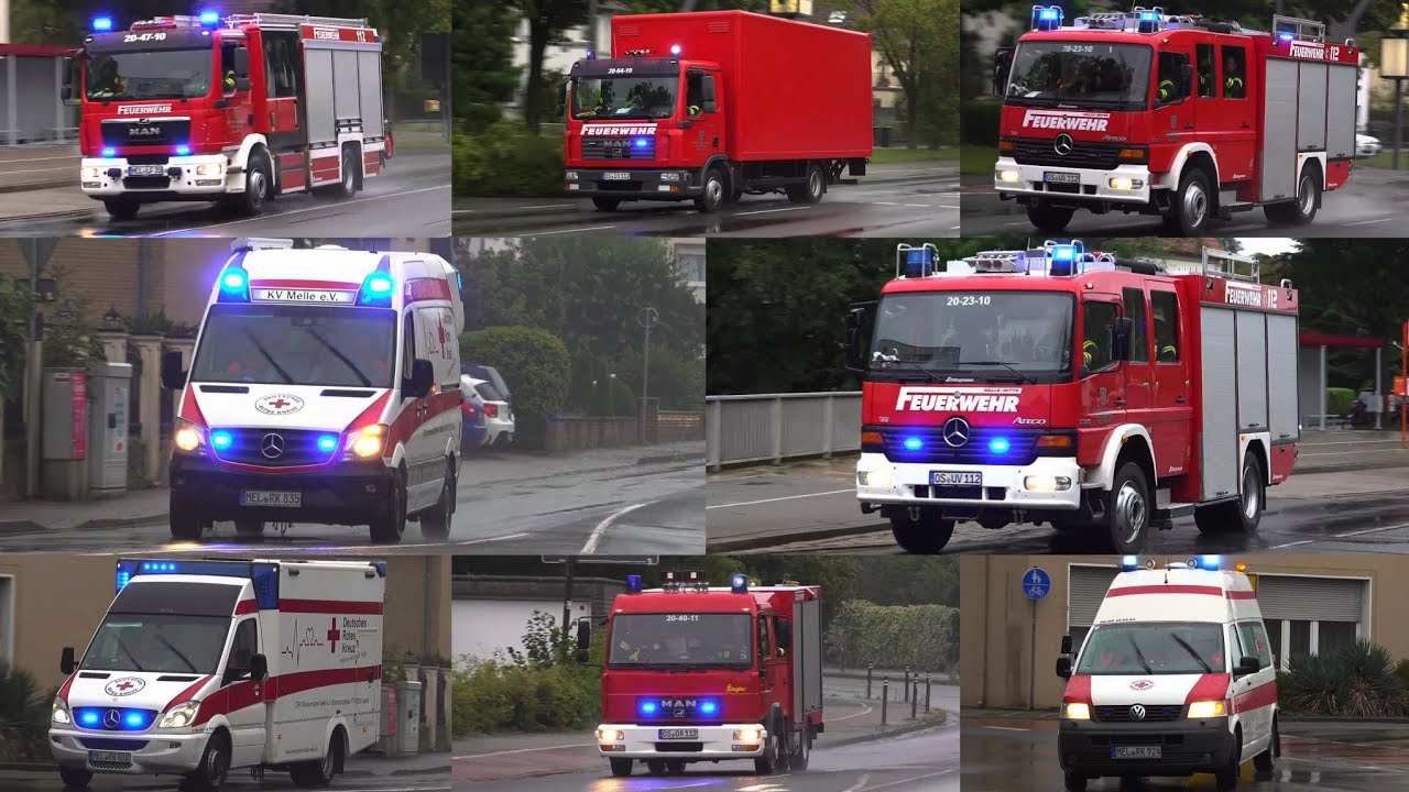 [Feuer in Pflegeinrichtung] Ratsübung der Freiwilligen Feuerwehr Melle-Bakum