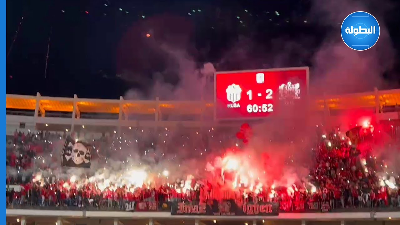 كراكاج مميز لجماهير حسنية أكادير في مواجهة الدفاع الحسني الجديدي