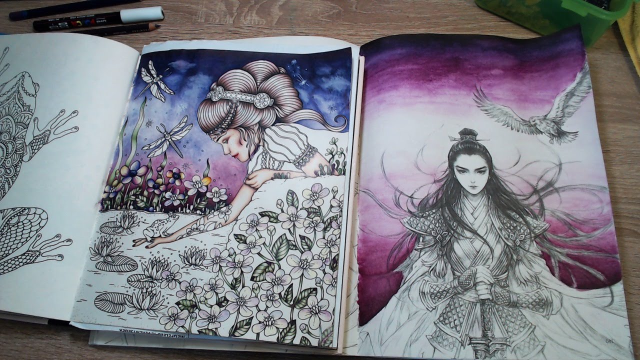 Coloring with Supracolors in Summer Nights FIRST STREAM EVER- WELCOME TO MY CHANNEL