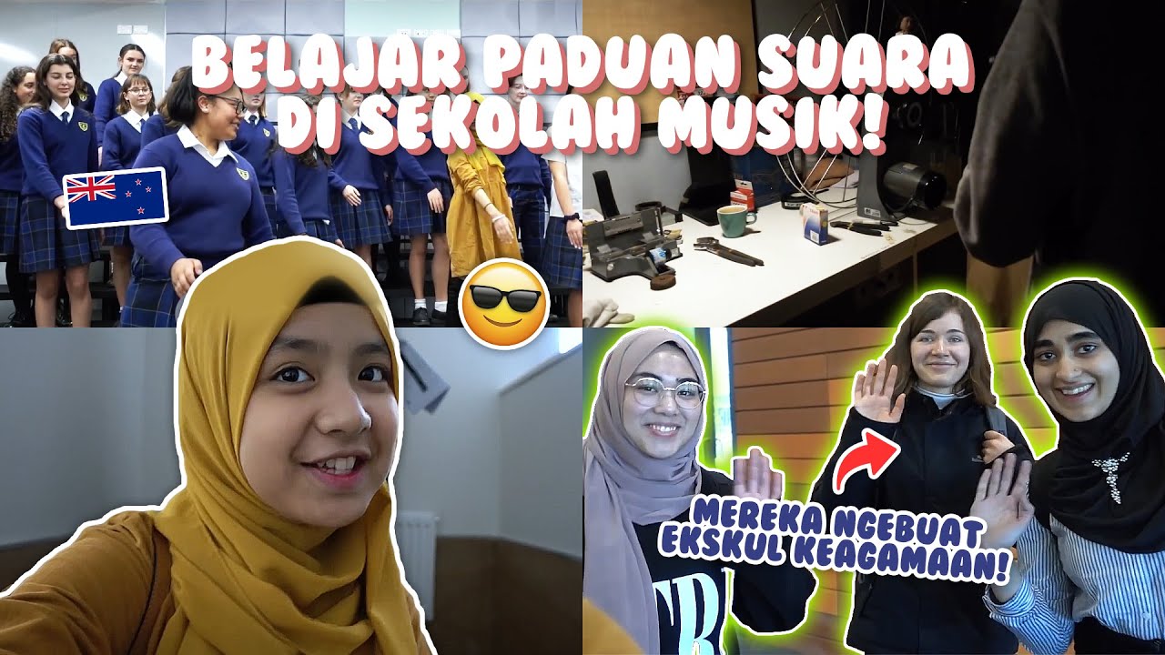 BELAJAR PADUAN SUARA DI SEKOLAH MUSIK NEW ZEALAND | VLOG NASHWA ZAHIRA PART 3